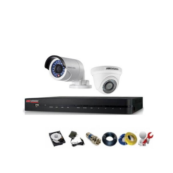 Bộ 2 Mắt Camera HIKVISION 2.0mp