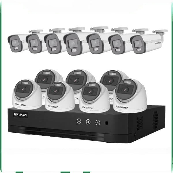 Bộ 14 Mắt Camera HIKVISION 2.0mp – Thu Tiếng