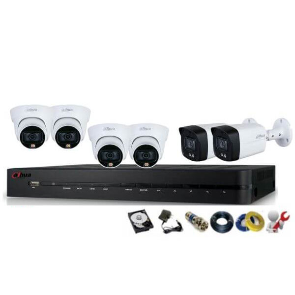 Bộ 6 Mắt Camera DAHUA 2.0mp