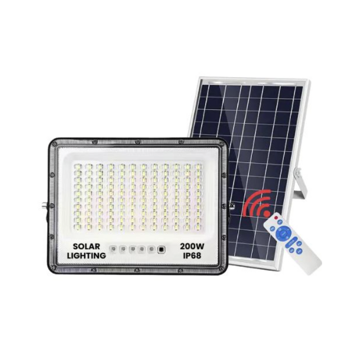 Đèn pha mắt ngọc năng lượng mặt trời Model : PHA02- 200W - Solar light