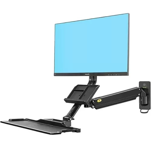 Giá Treo Màn Hình Máy Tính NB MC32 22-32 Inch – Kết Hợp Kệ Bàn Phím
