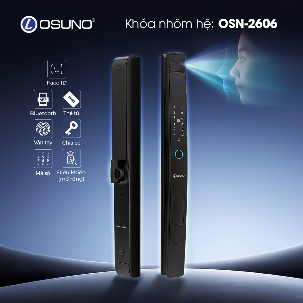 Khóa nhôm hệ OSN-2606