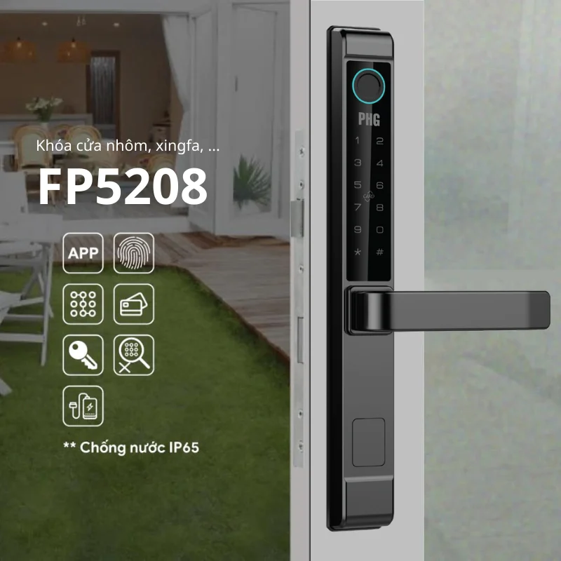 Khóa cửa nhôm Xingfa PHGLOCK FP5208