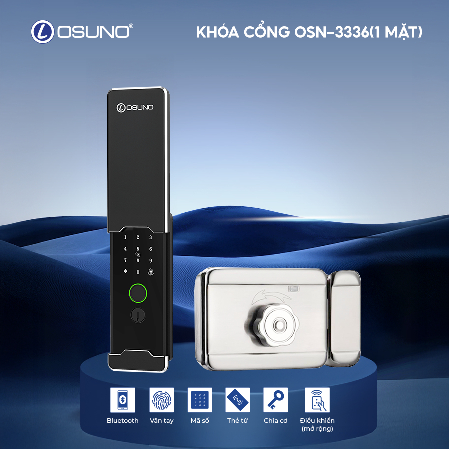 Khóa cổng OSN-3336 (1 mặt)