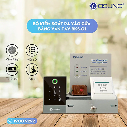 Bộ kiểm soát vân tay cho nhà trọ BKS-01