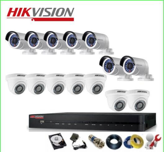 Bộ 14 Mắt Camera HIKVISION 2.0mp