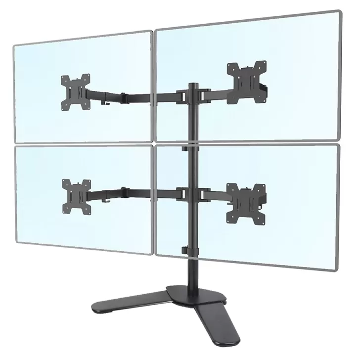 Giá treo 4 màn hình để bàn M044 17 - 27 inch