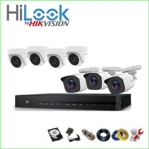 Bộ 7 Mắt Camera HILOOK 2.0mp