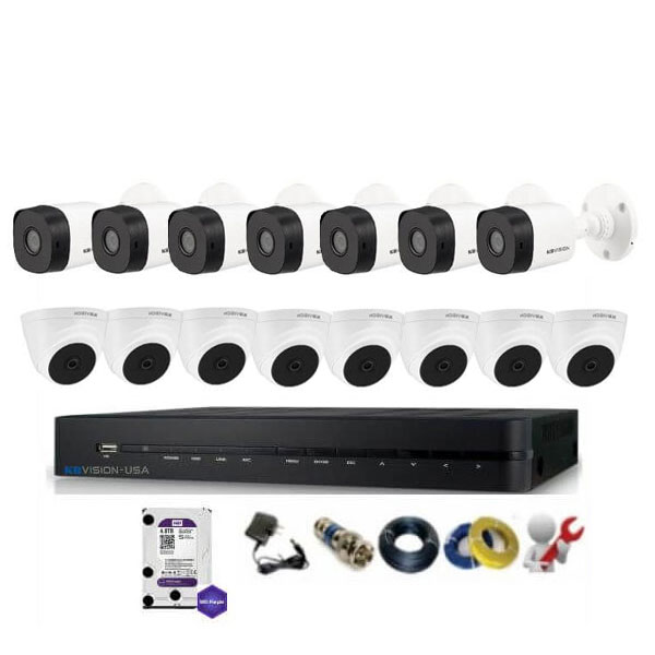 Bộ 15 Mắt Camera KBVISION 2.0mp